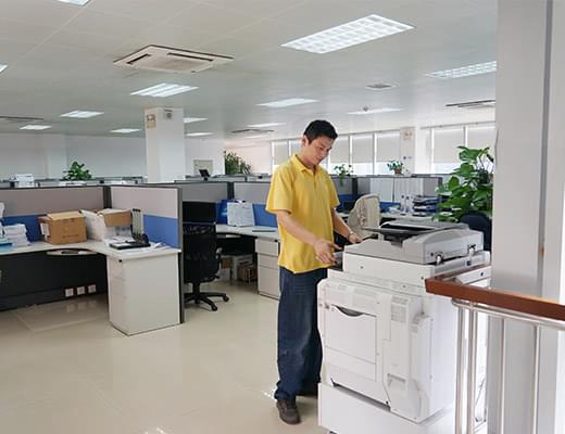 深圳理光復(fù)印機租賃工程師維修