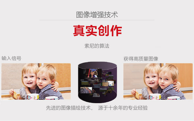 索尼F431HZ投影機 圖像增強技術